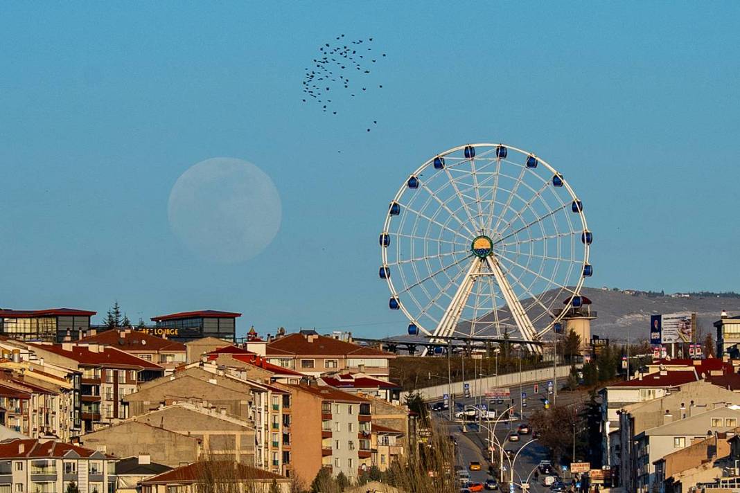 Gölbaşı sakinleri romantik gün batımının tadını doyasıya çıkardı 6